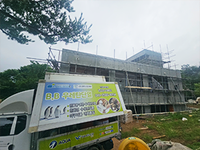 안산 신축상가 골데크 시공현장